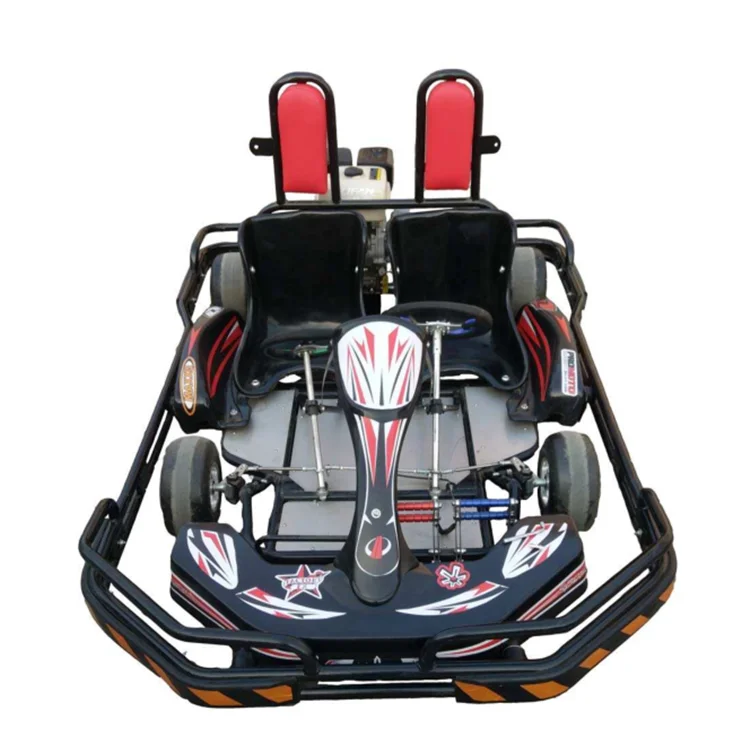 

The Cheapest Racing Electric Karting Car Pedal Electric Go-kart 2 Capacity Electric Drift Bumper Go-kart For Adult