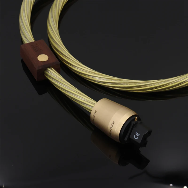 Золотистый Hi-Fi шнур питания Nordost Odin