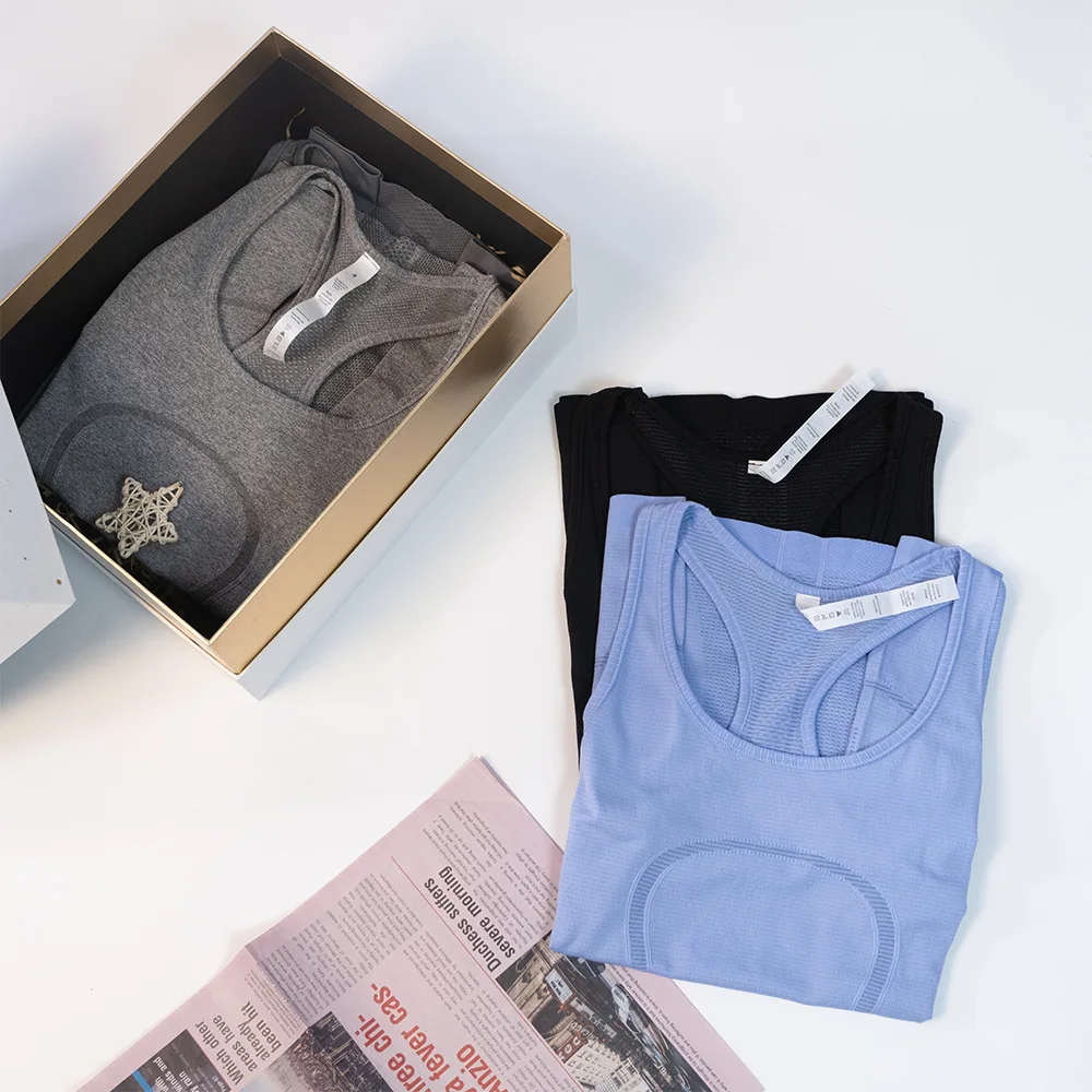 Yoga Women Tank Top Gym Fitness Crop Top Solid Quick Dry  Breathable Women Clothing Sports Top Pure Cotton Sleeveless Vests