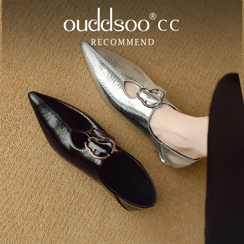 Женские туфли на высоком каблуке Ods новинка 2024 весна/лето/осень/зима корейское