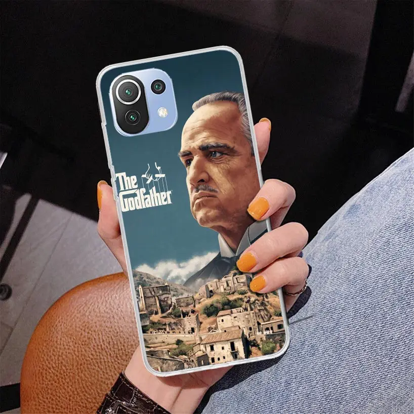Чехол для телефона Godfather TV Xiaomi Redmi Note 10 9S 9 8T 8 Pro 7 5 Mi 12T 11T 10T 9T 12 11 Lite A2 A3 Coque Shell Cover