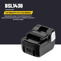new replacement 14 4v12 8ah li ion power tool battery for hitachi bsl1415 bsl1430 cd14dsl dh14dsl ds14dsl 329901 cordless drill