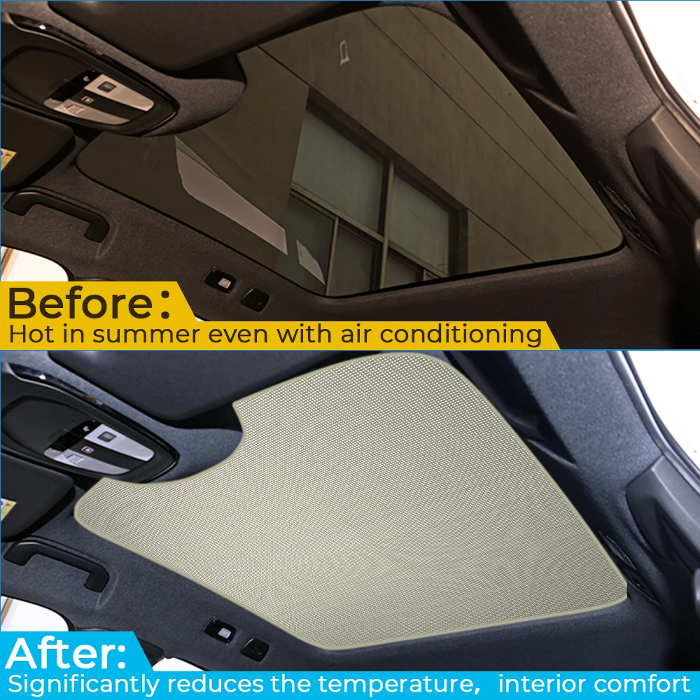 Автомобильная изоляция солнцезащитный козырек для VOLVO C40 2022 2023 2024 теплоизоляция