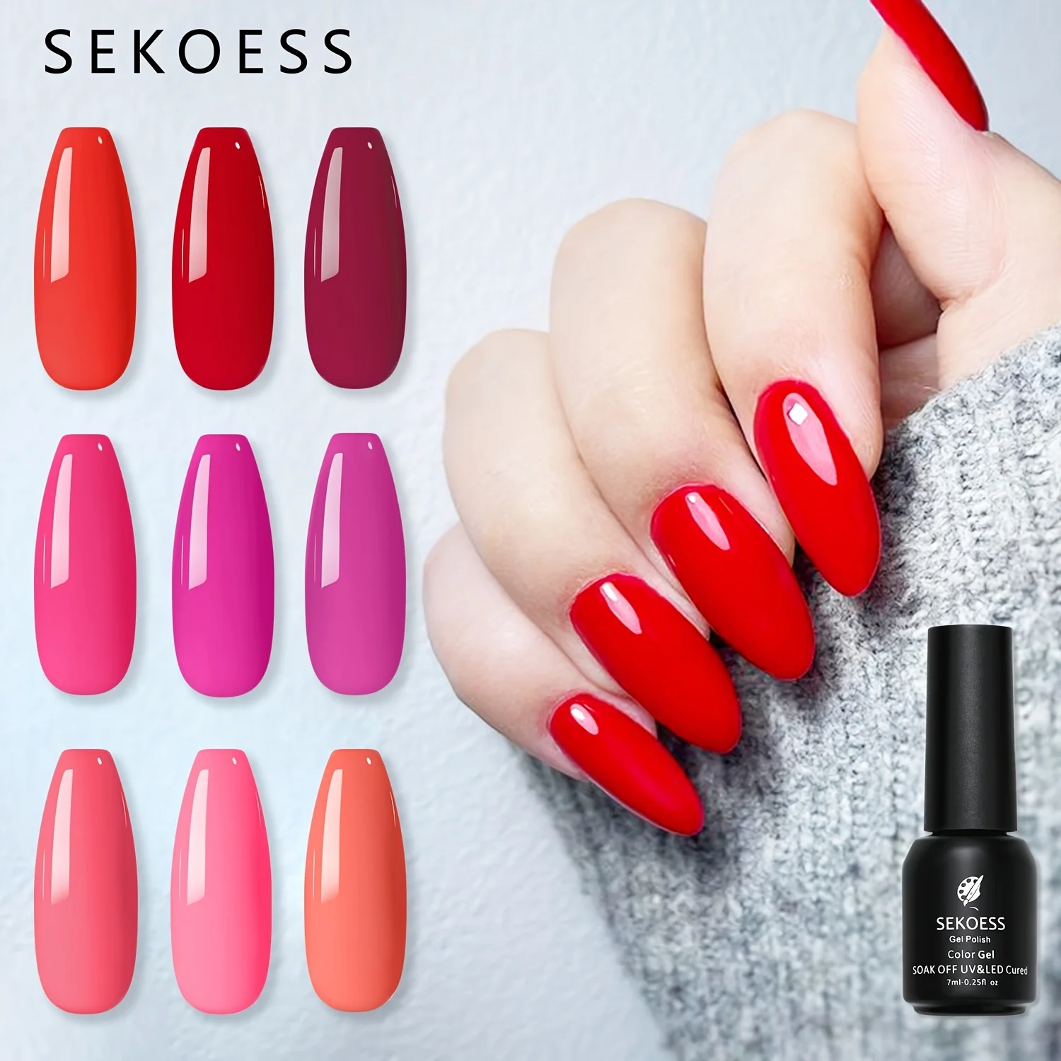 

12 цветов, розовая, темно-красная зеркальная полировка, водонепроницаемая, прочная, водостойкая, УФ и технические, отмачиваемый цветной гель для творчества, дизайн ногтей