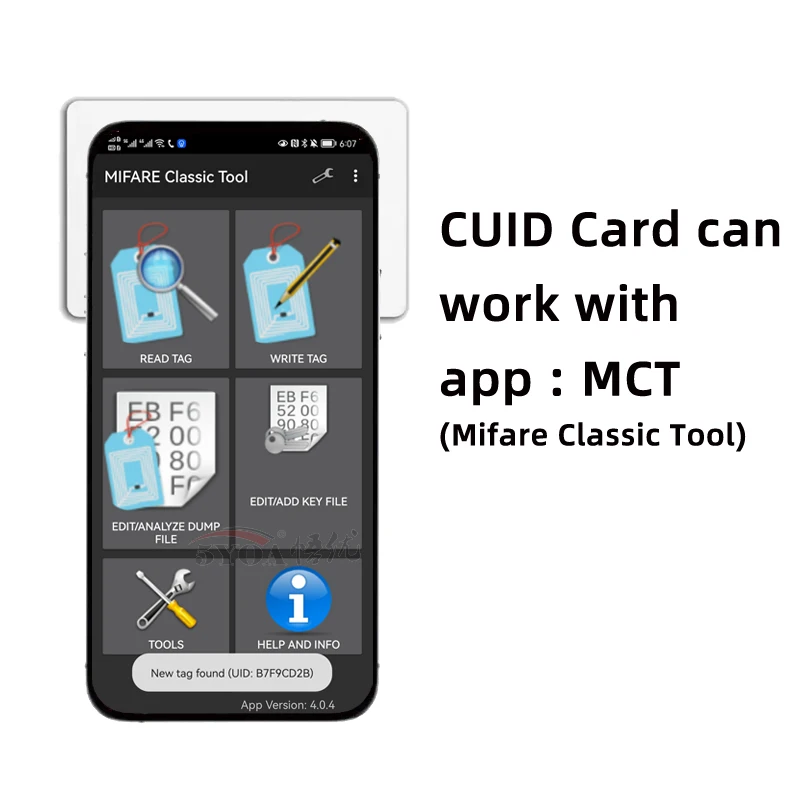 Карта CUID 13 56 МГц для Android App MCT изменить UID NFC сменная 1k s50 ключевая бирка блок 0