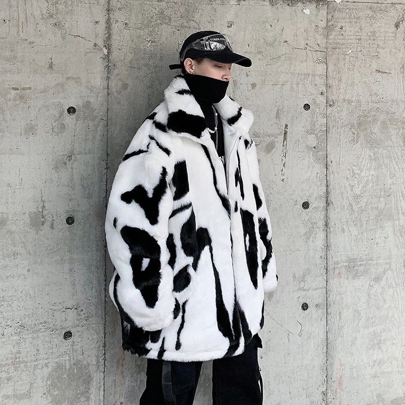 2021 Winter Fashion Trends Parkas for Men Oversized Warm Clothes Teen Harajuku Streetwear Gothic Puffer Jacket Thick Padded Coat