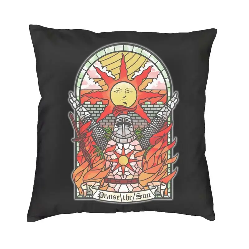 

Темно-души 2 Artorias из бездны солнечной асторы наволочка хвалю солнце видео игра Бархатный Чехол для подушки украшение для дома