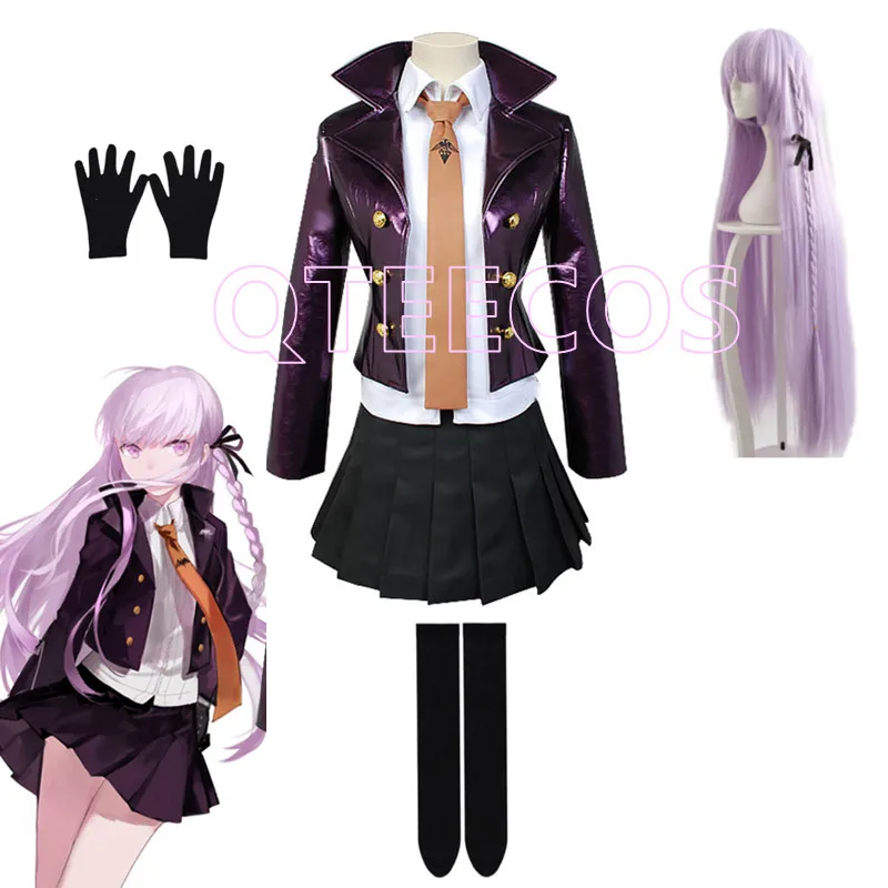 Костюм для косплея аниме данганронпа Киоко киригири комплект платьев с