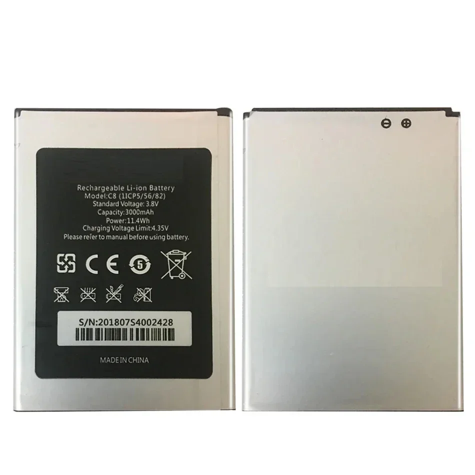 Сменный аккумулятор емкостью 3000 мАч для Oukitel C8