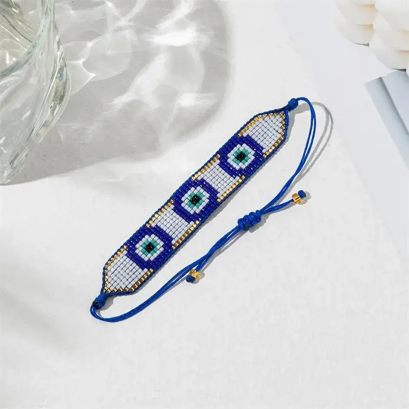 ALIYA богемный браслет от сглаза Pulsera женский очаровательный браслет Миюки из бисера ручной работы дружба модные украшения изысканный набор браслетов (art.: 3920cf2f288ef) - 3920cf2f288ef