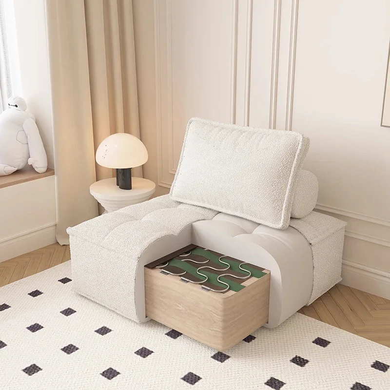 Скандинавский минималистичный диван для гостиной с откидной спинкой прихожей