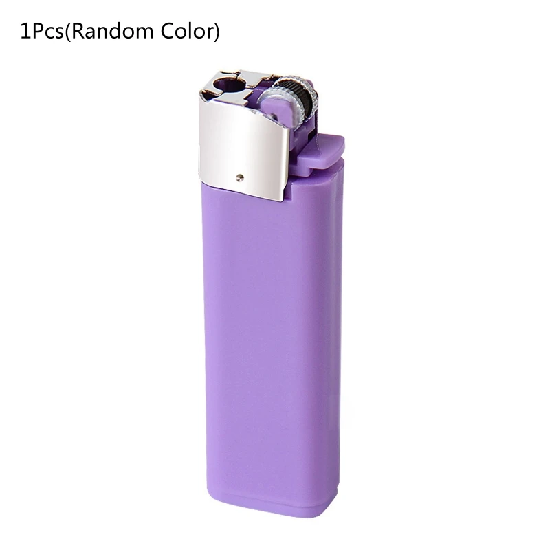 

2022 New Plastic Lighters Storage Box Multicolor Organizer Pill Case Container Holder