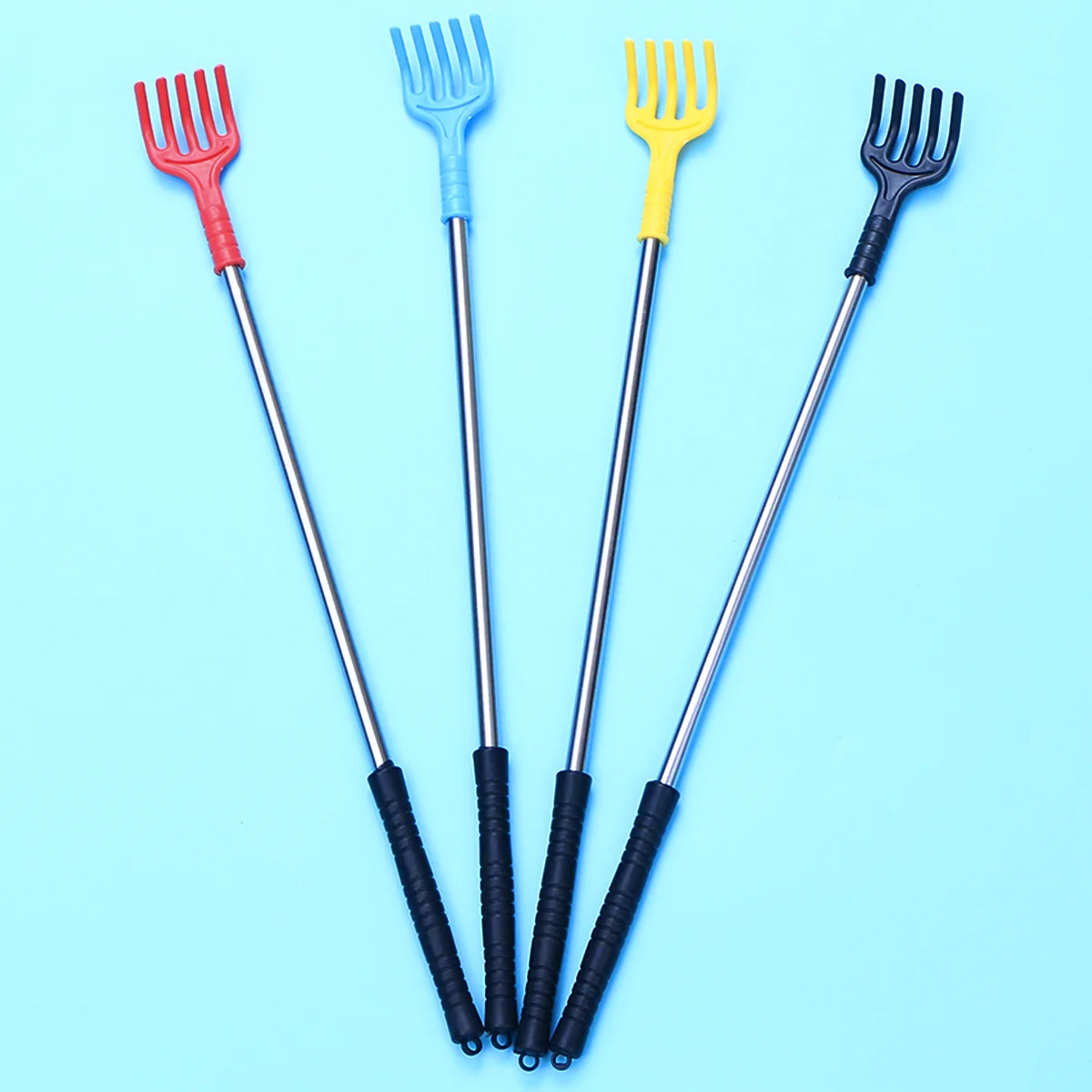 

Scratcher Scratchers Metal Claw Extendabletelescoping Retractablehand Body Portable Backscratcherstraditionaladults Tool