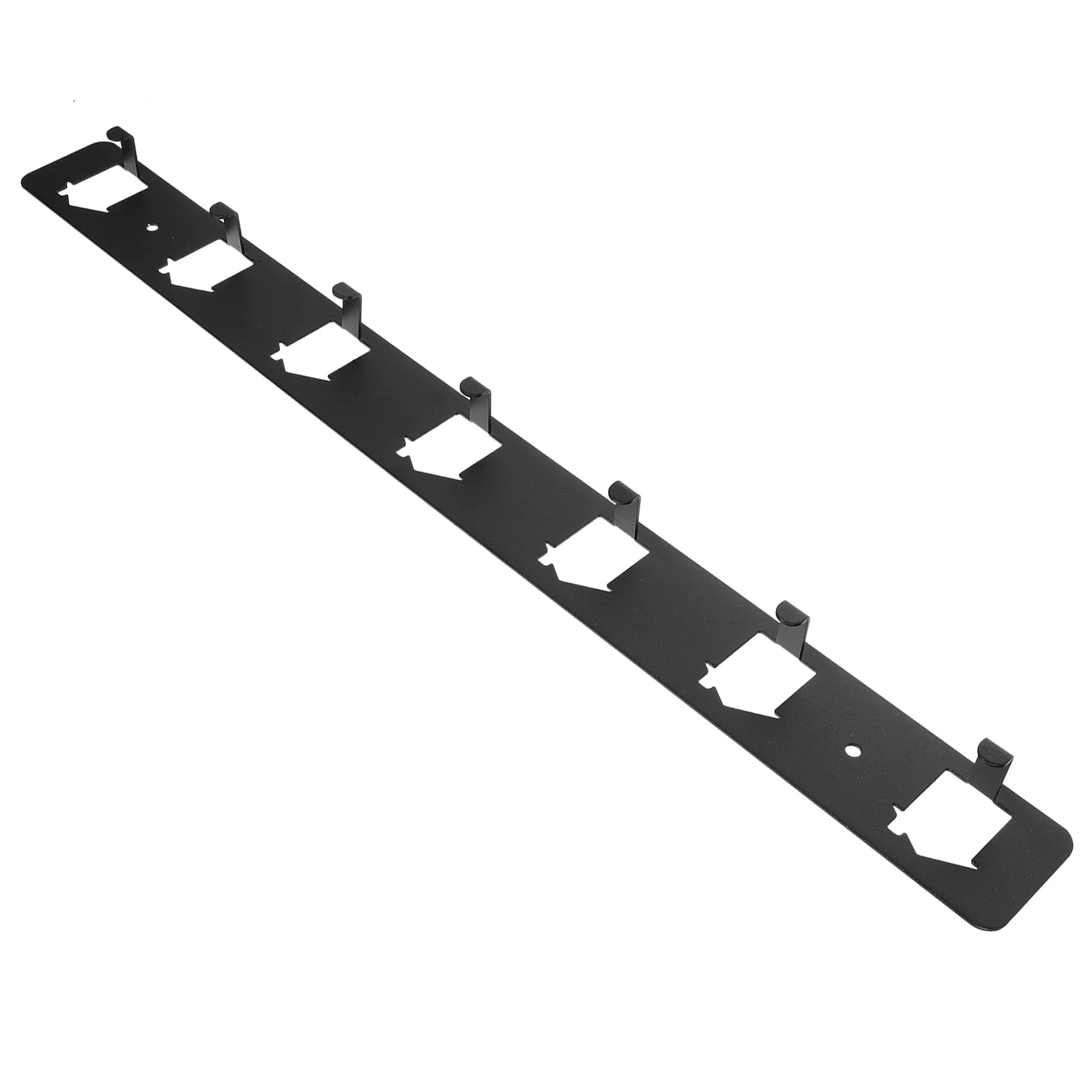 

Wall Mounted Hanging Holder Metal 7-Hook Hanger for Hat Towel Robes Keys