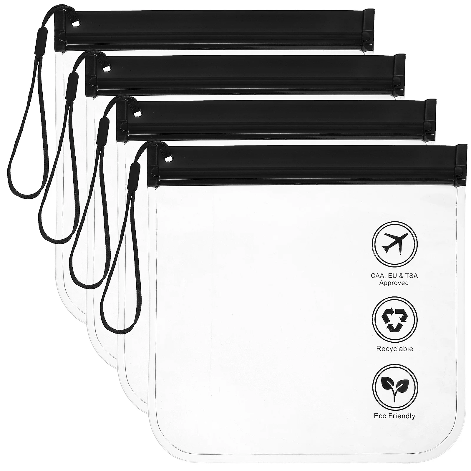 

Bag Airport Ticket Bags Security Liquids Clear Toiletry Wash Travel Supplies