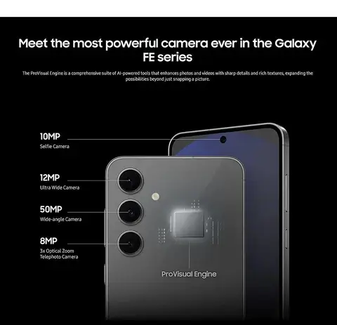 Смартфон Samsung Galaxy S24 FE, 8/128ГБ, global, Восстановленный