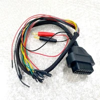 ecu adapter 16pin obd2 diagnostic cable obdii f to pinout extender for io prog carprog mpps fg tech galletto magpro2