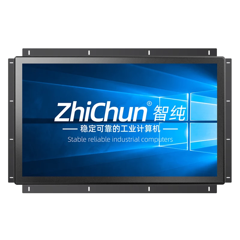 Фото Промышленный сенсорный дисплей Zhichun 21.5 дюйма, считываемый при дневном свете, 32 ГБ, Android, Open Frame PC, 800 кд/м², ЖК-монитор для улицы №2