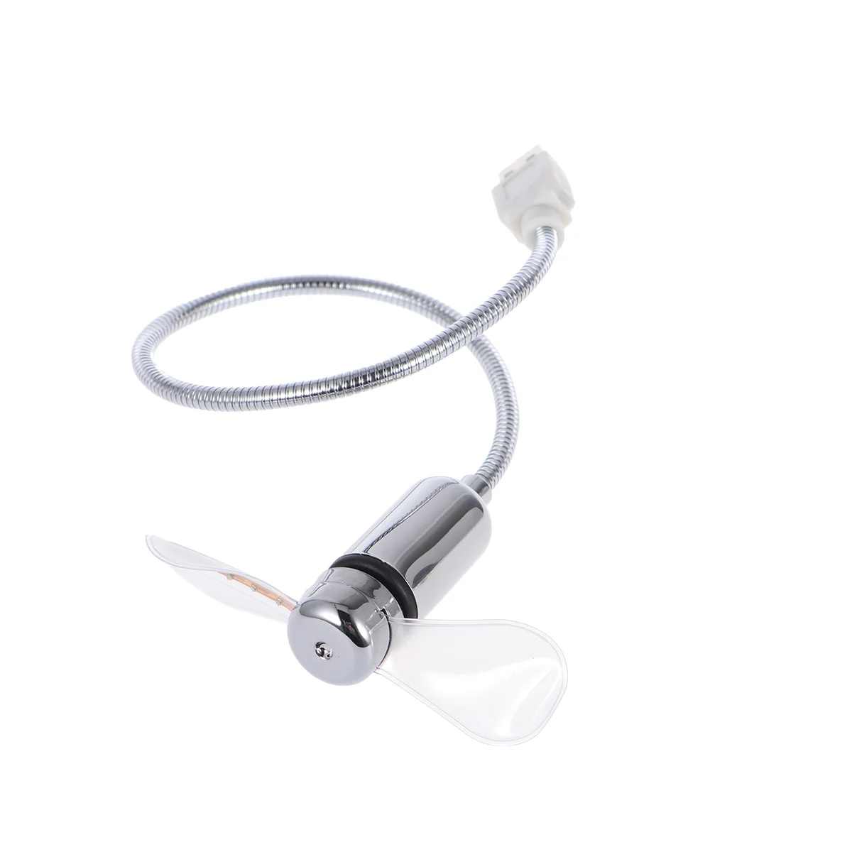 

Fan Usb Led Mini Flexible Laptop Cooling Accessories Clock Programmable Notebook Desktop Flashing