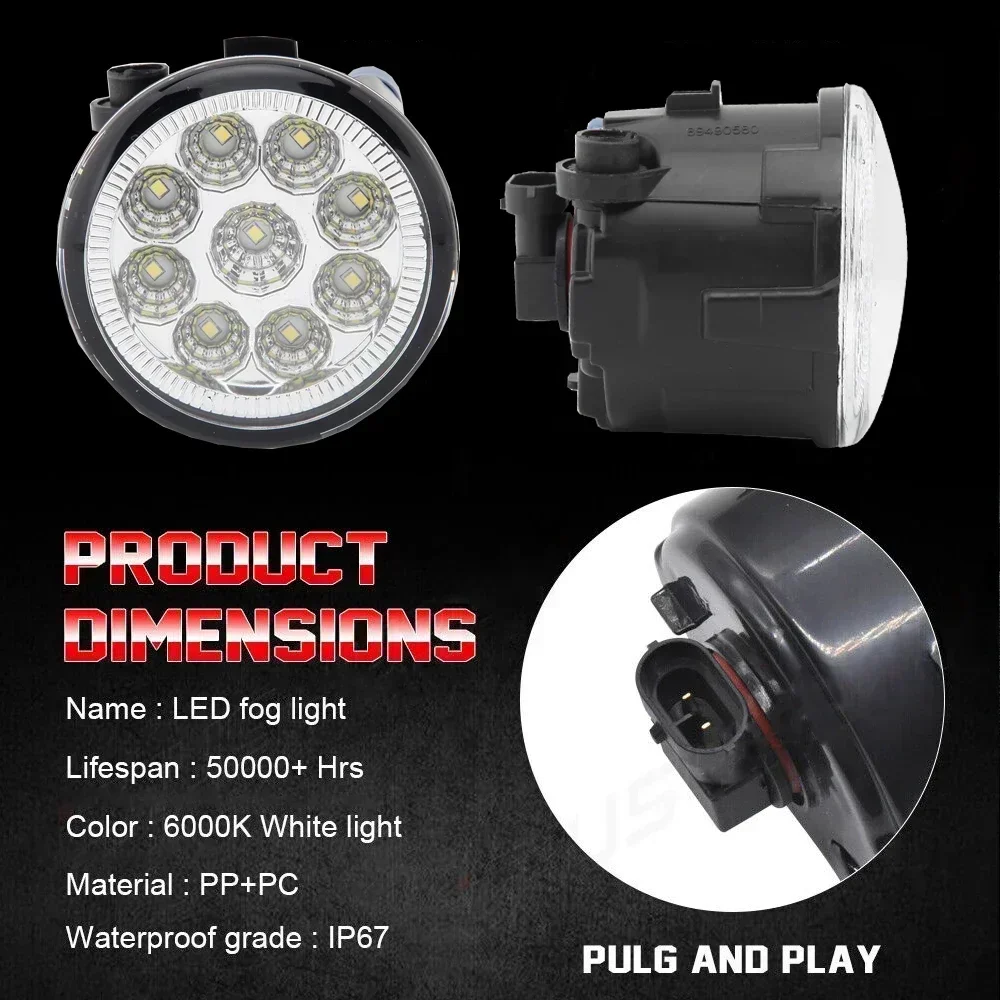 Обновленная модель противотуманные фары лампа дальнего света PTF для Nissan Rogue I Facelift