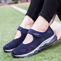 soft sole women sneakers round toe flat shoes comfortable ladies walking shoes breathable nursing shoes for women