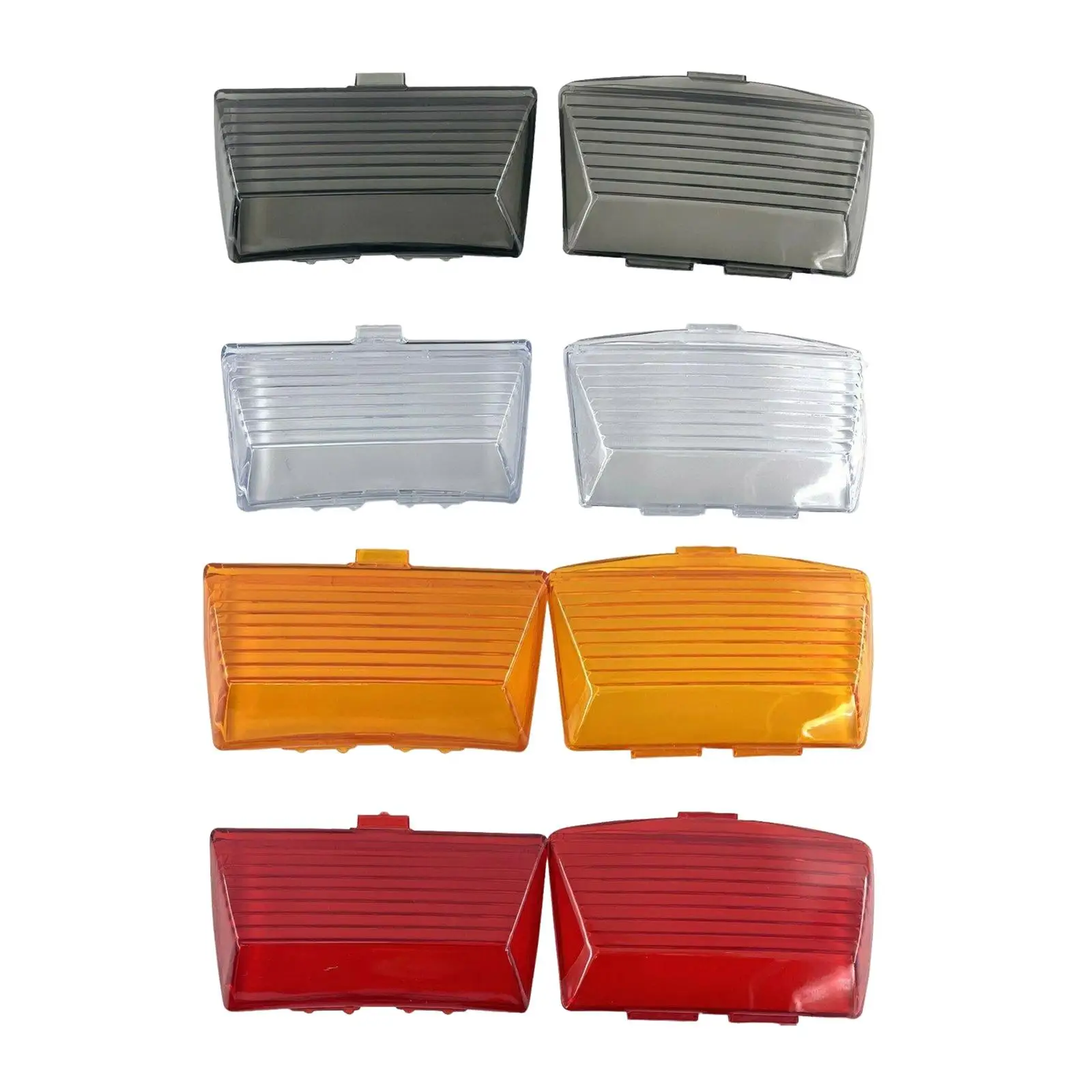 

2Pcs Light Lens Cover Fender Tips Mud Guard Cover for Harley Electra Glide Efi Fxdli Super Glide 68046-79