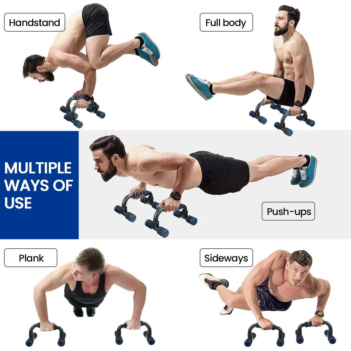 SGODDE 1 пара пуш-ап подставки ручки грудь бодибилдинг спортивные мышечные