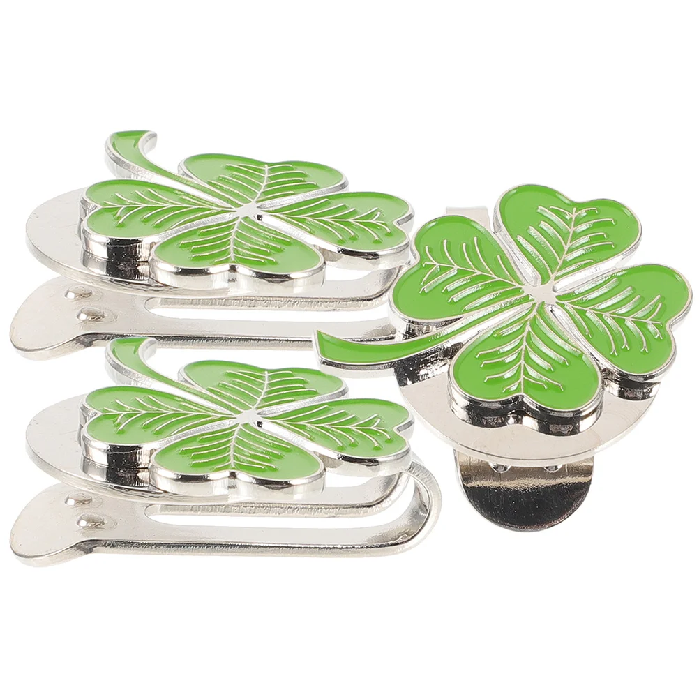

3 Pcs Golf Gifts Marker Pen Hat Delicate Ball Portable Accessories Decorative Clip Golfs Supplies Accessory Iron