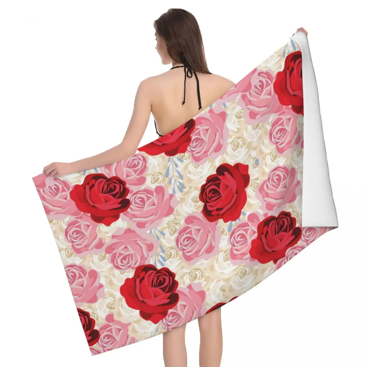 

Beach Towels Pool Towels Large Sand Free Microfiber Beach Towels, Quick Dry Lightweight Bath Swim Towels