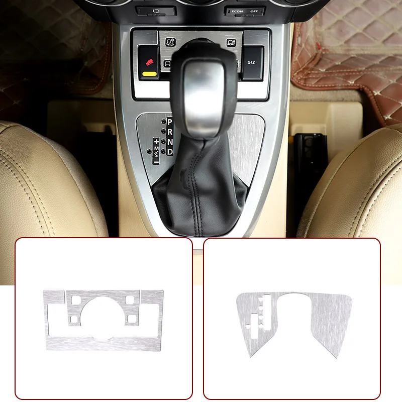 For Land Rover Freelander 2 2007-12 Car Center Console Terrain Adjustment And Gear Shift Anti-Scratch Sheet Sticker Accessories