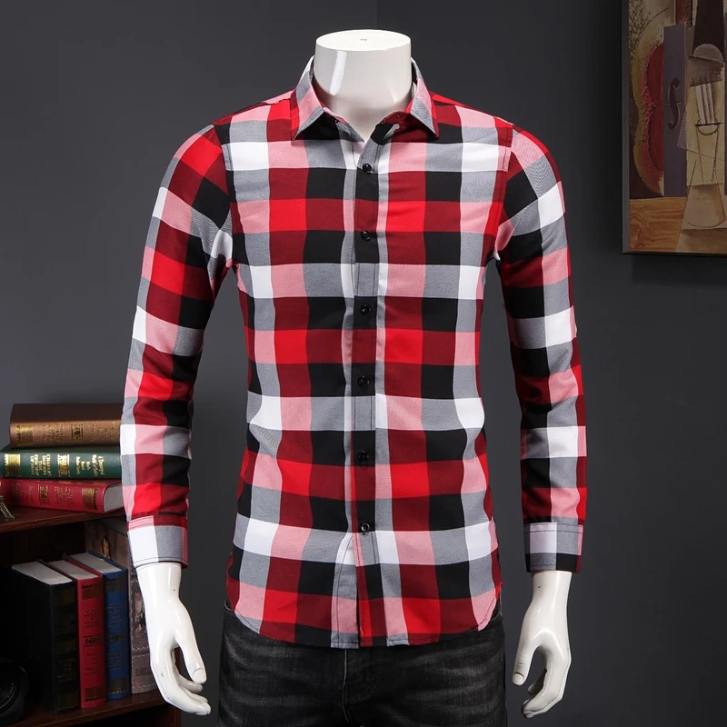 Мужская мода 2022 осенне-весенняя одежда с длинными рукавами большие размеры 5XL 6XL