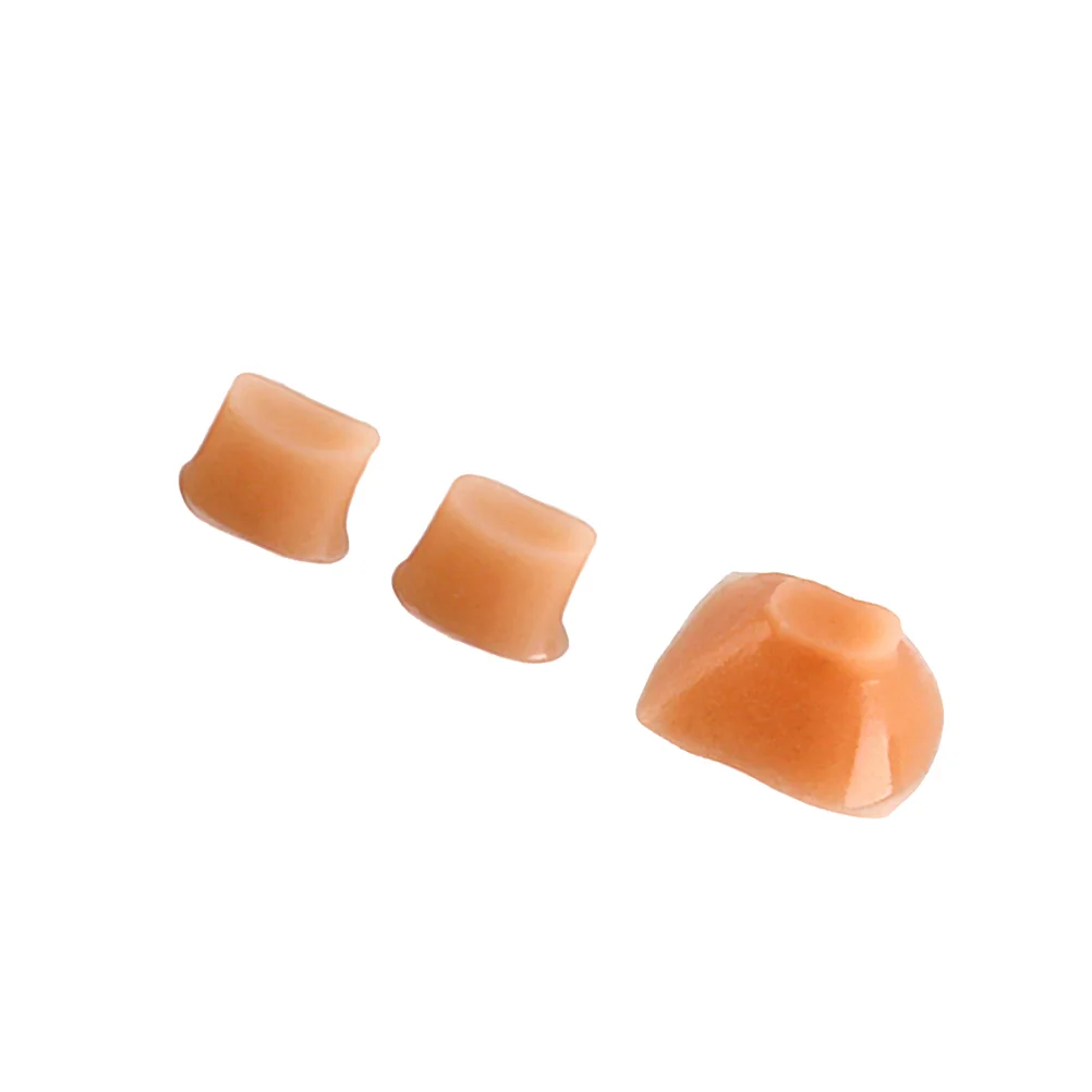 

3 Pcs Flute Replacement Trill Key Bumper Cork Corks Musical Instrument Silicone