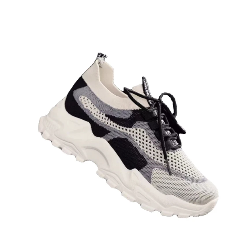 Soft and Comfortable Women's Shoes with Thick Soles Increased New Versatile Sports Shoes  Platform Sneakers  Zapatillas De Mujer