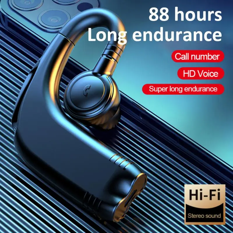 Спортивная беспроводная гарнитура 5 2 Bluetooth-совместимая с бегом стерео музыка