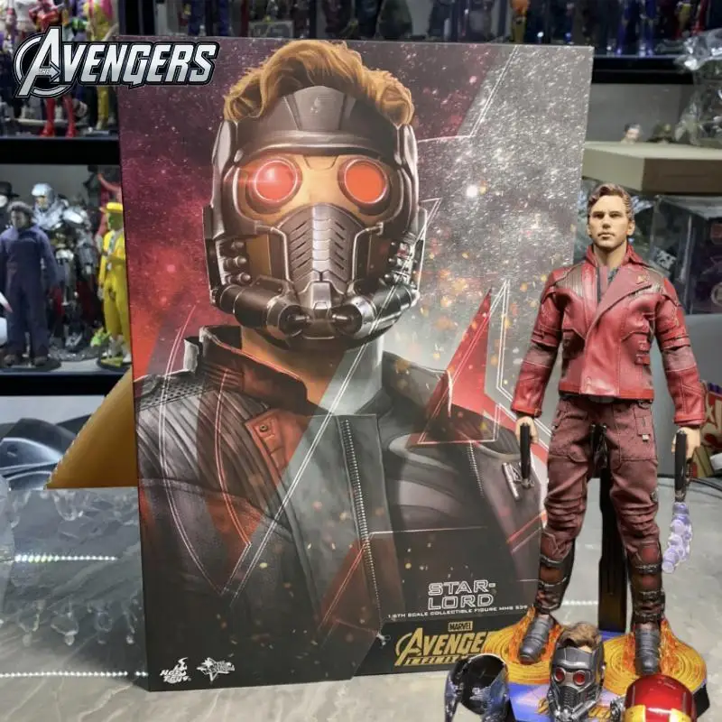 

Mms539 Star Lord Peter Quill Avengers Infinity War In Stock 100% Original Hottoys Ht Movie Character Model Art Collection Toy