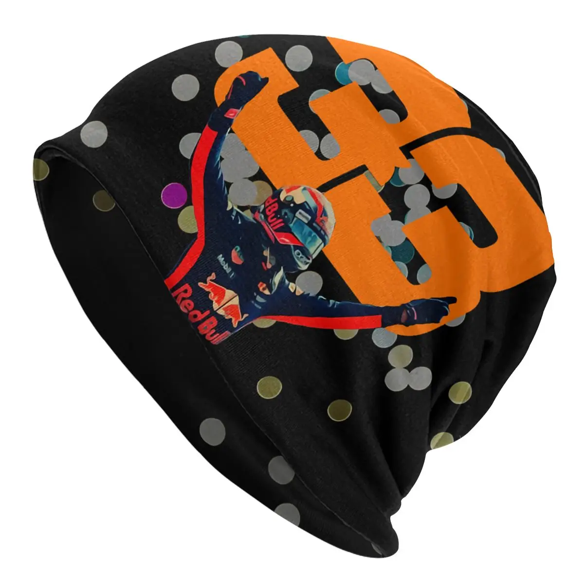 

Verstappen F1 Car Racing Spring Autumn Soft Hats Bonnet Sport Pullover Breathable Fitness Turban Warm Running