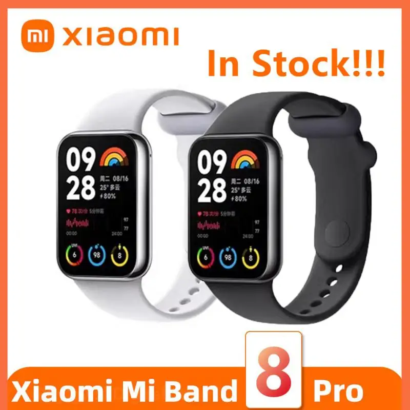 

Xiaomi Mi Band 8 Pro Smart Bracelet 1.74 Inch AMOLED Screen More Fast Charging GPS Waterproof Sport Blood Oxygen Fitness Track