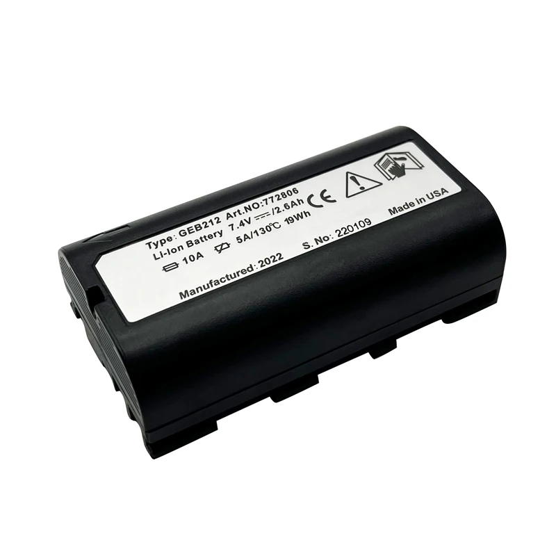 Высококачественный запасной аккумулятор для Leica ATX1200 ATX1230 GPS1200 GPS900 GRX1200 7 4 В 2600 мАч -