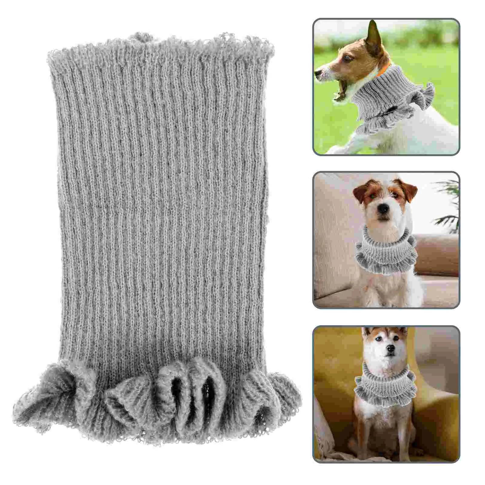 

Pet Decorative Scarf Comfortable Pets Scarf Soft Warm Neck Warmer Pet Supply
