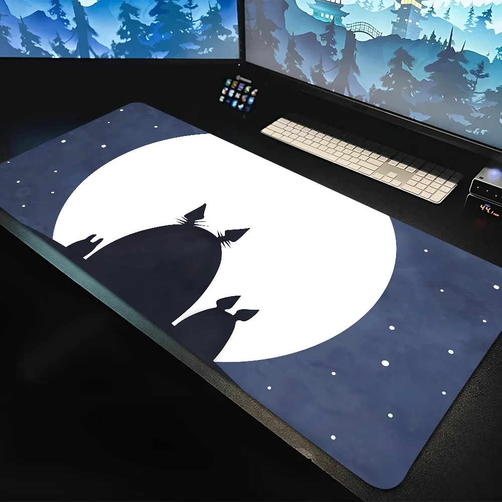 1 шт. Нескользящий коврик для мыши в стиле аниме Мои соседки Тоторос подходит