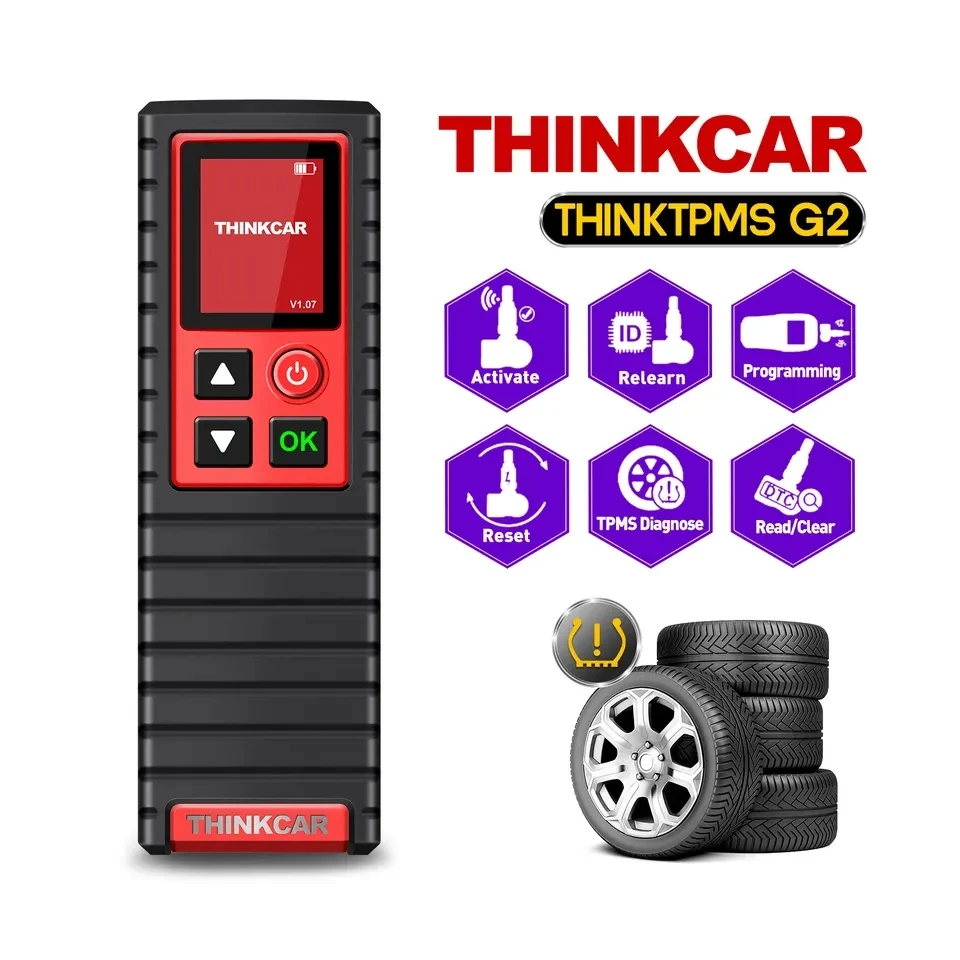 THINKCAR ThinkTPMS G2 для активации датчика система контроля давления в шинах