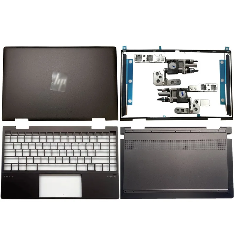 

Новинка задняя крышка для ноутбука/Передняя панель/петли/Упор для рук/Нижняя крышка для HP ENVY X360 13-дневная искусственная кожа Чехол для компьютера