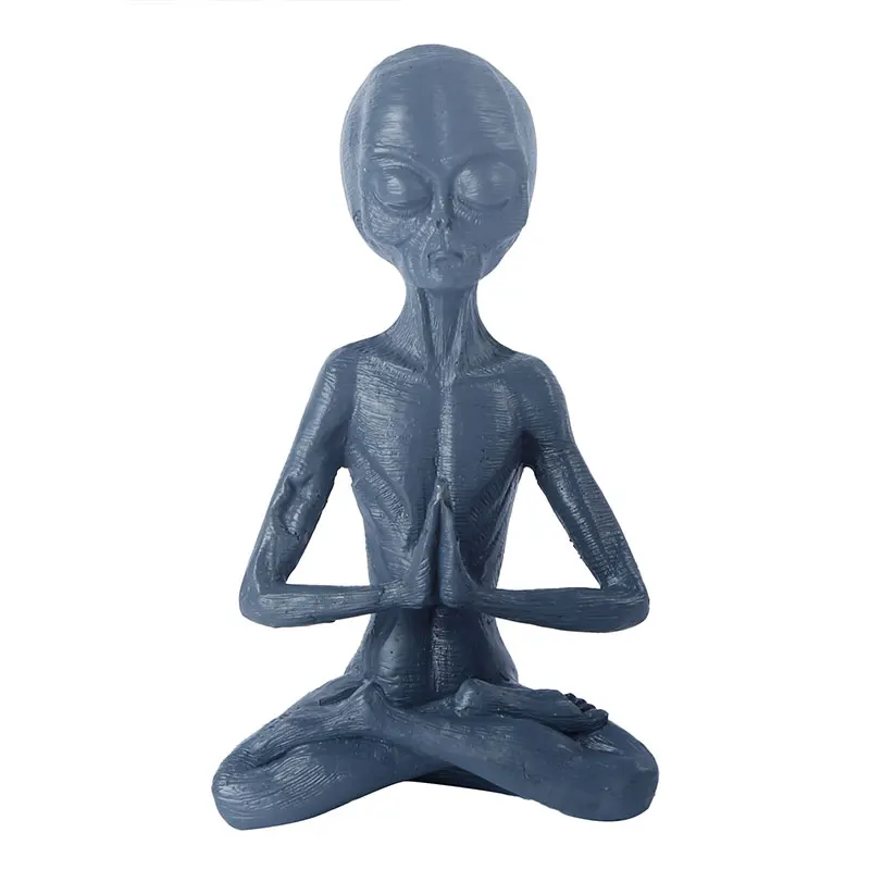 Статуэтка инопланетянина из смолы 1 шт.