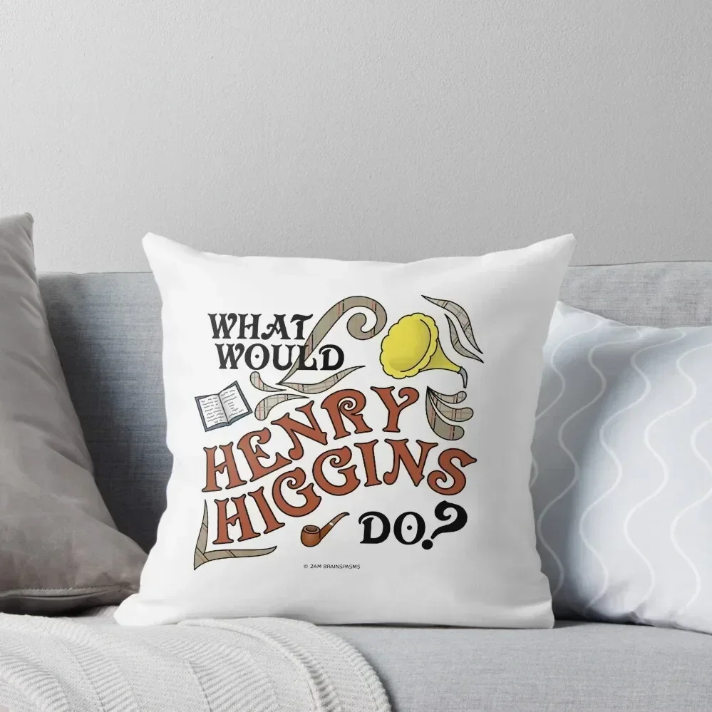 Что бы сделал Генри Хиггинс? Наволочки для диванных подушек наволочки