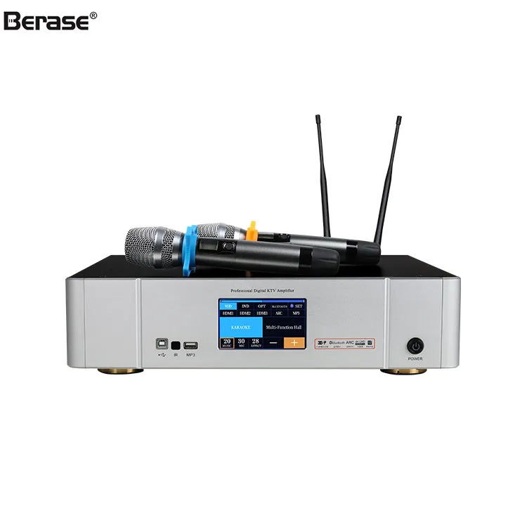 Профессиональные 2-канальные аудио усилители мощности Berase Audio для KTV сабвуфера
