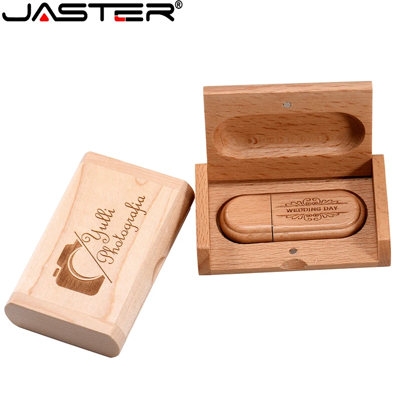 Beech Pen Drive 64gb 32gb Creative Gift U Disk For Laptop