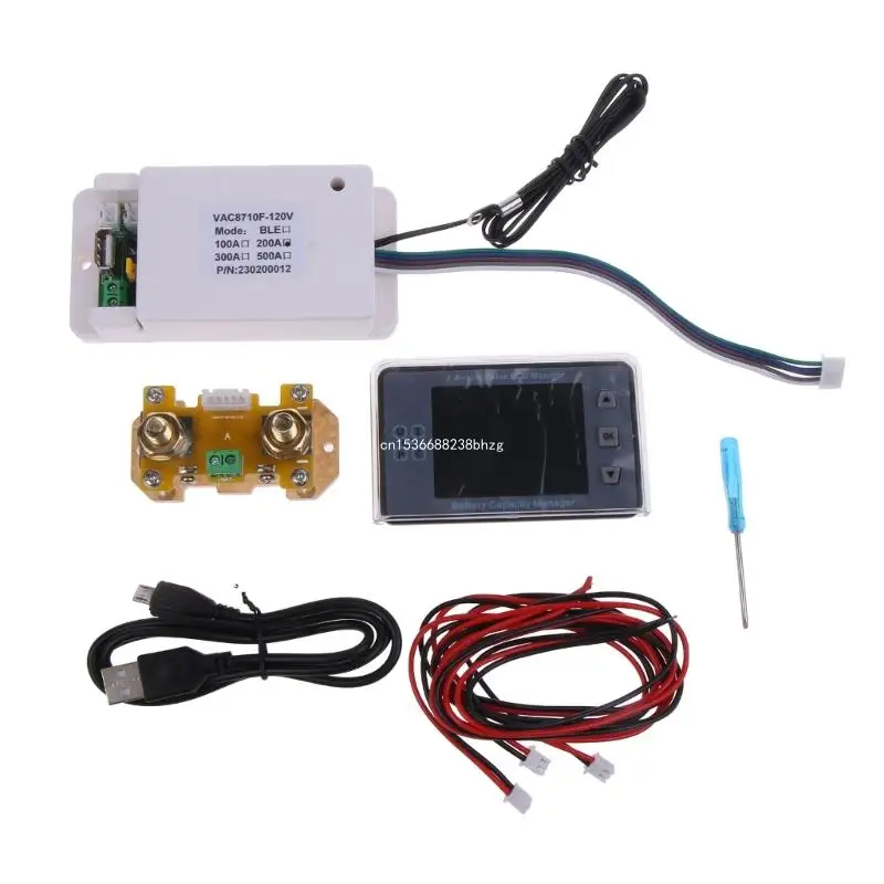 

Digital Battery Capacity Multimeter LCD-Display Current AH WH Watt-Meter Dropship