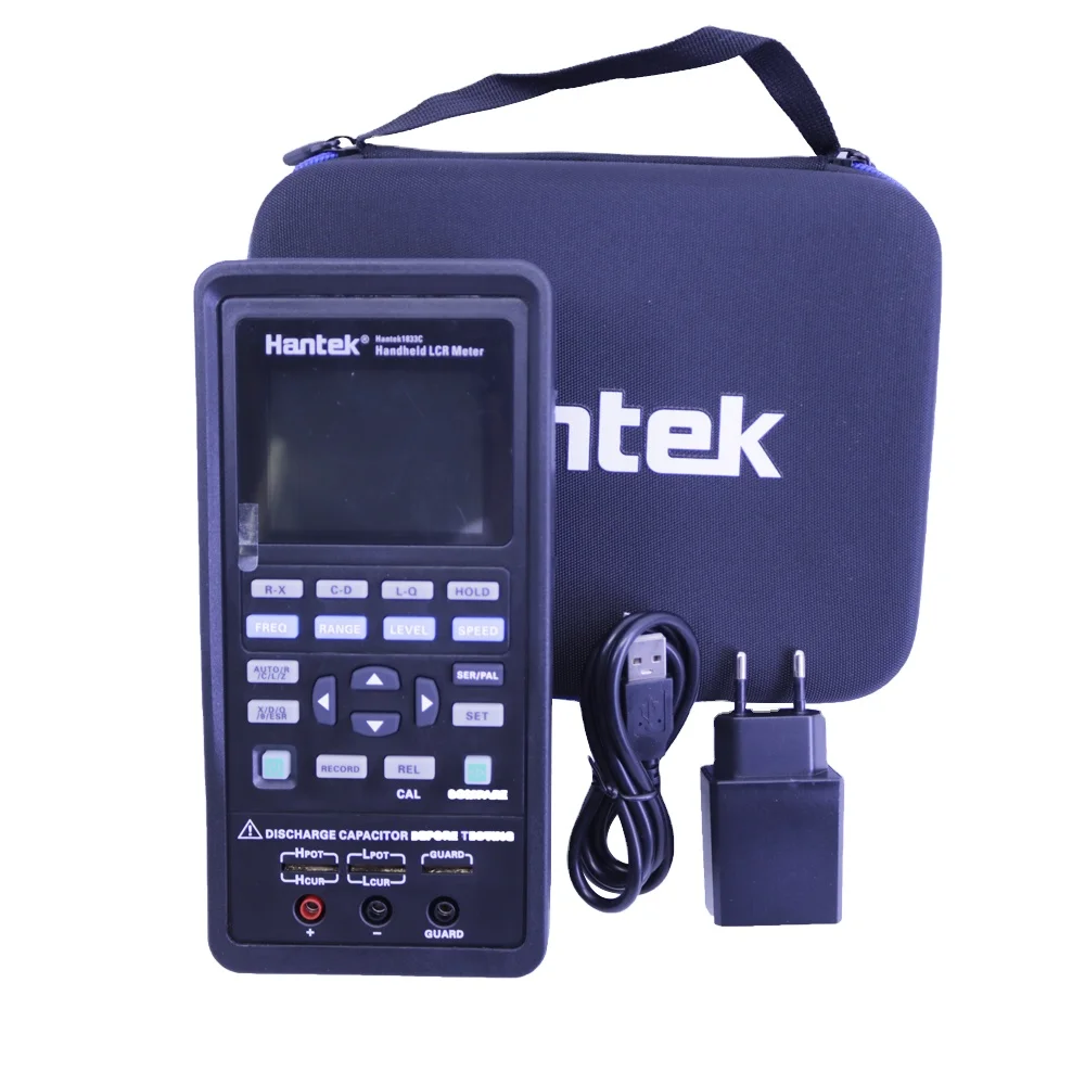 

Hantek1833C Digital LCR Meter Portable Handheld Inductance Capacitance Resistance Measuring Meter
