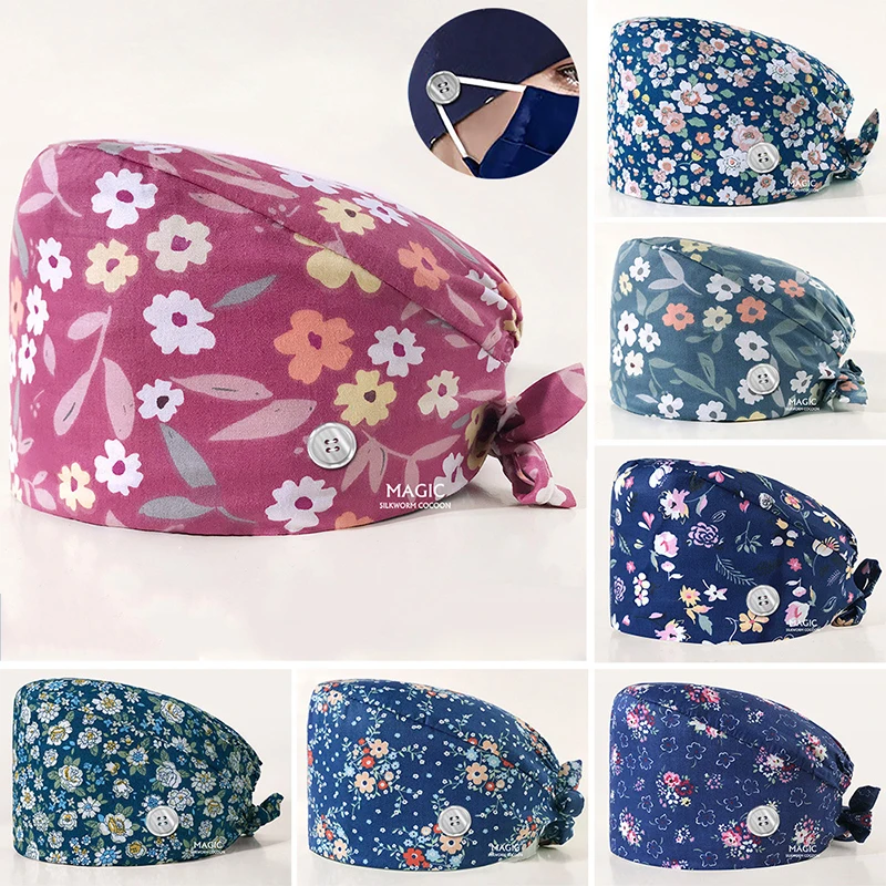 Женские хлопковые шапки для груминга домашних животных абсорбирующие