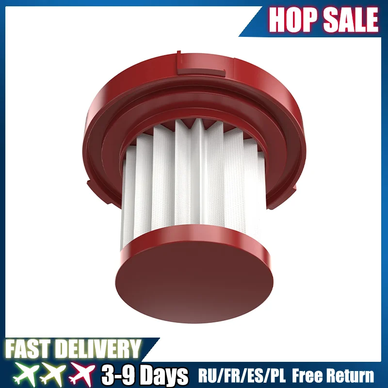 HEPA фильтр подходит для PRETTYCARE W100 беспроводной ручной пылесос аксессуары Hepa
